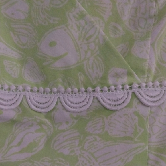 Lilly Pulitzer Green Floral Dress - Picture 2 of 4